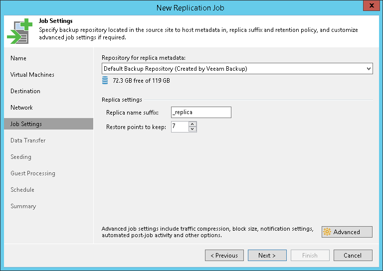 Creating Replication Jobs