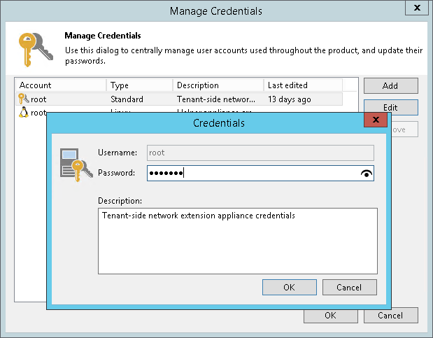 Managing Credentials