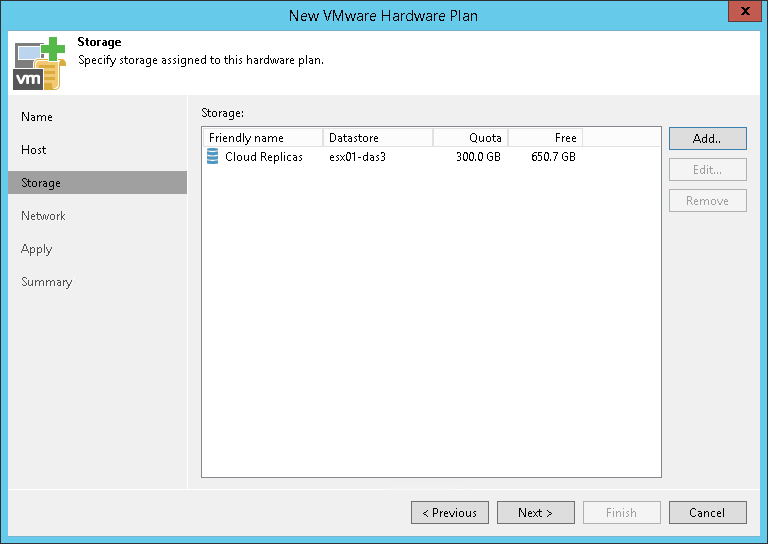 Step 4. Specify Storage Settings