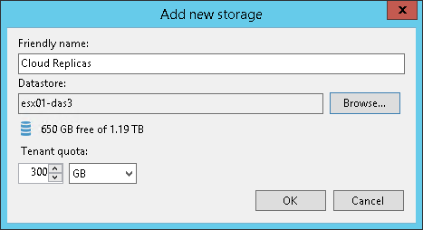 Step 4. Specify Storage Settings