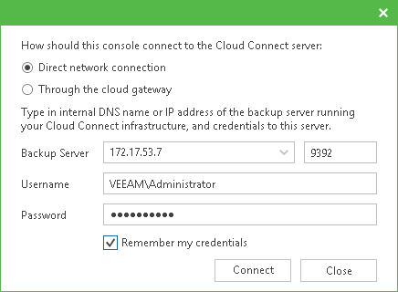 Step 2. Specify Backup Server Settings