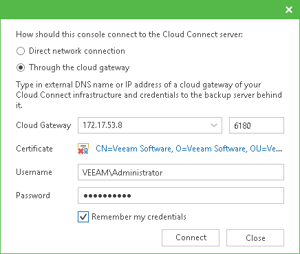 Step 2. Specify Backup Server Settings