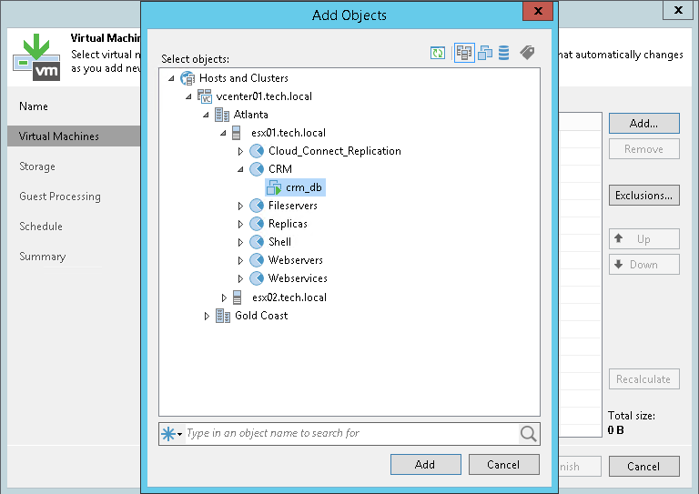 Creating Backup Jobs