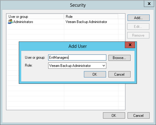 Veeam Backup & Replication Server Roles 