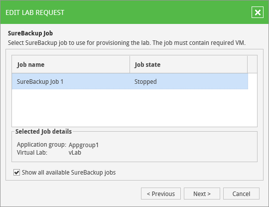 Approving Virtual Lab Requests