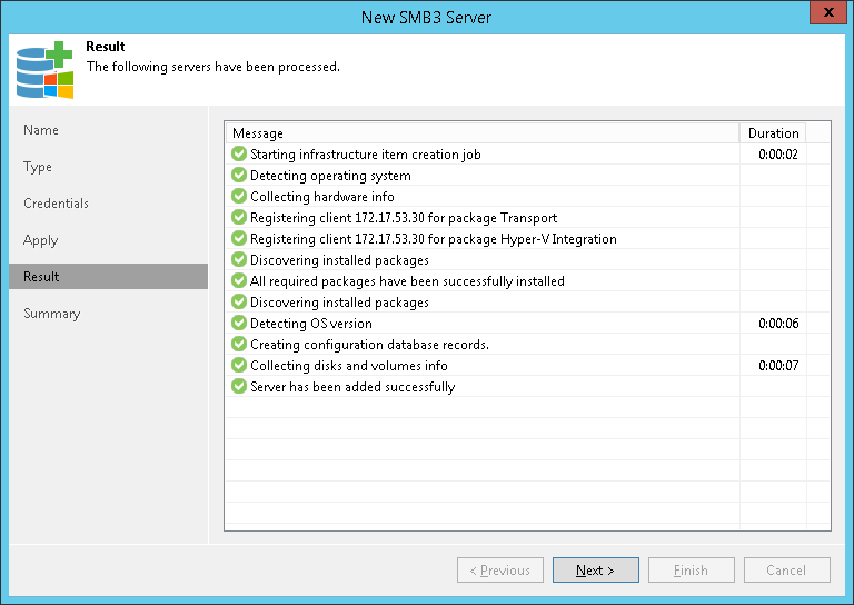 Step 6. Finish Working with Wizard
