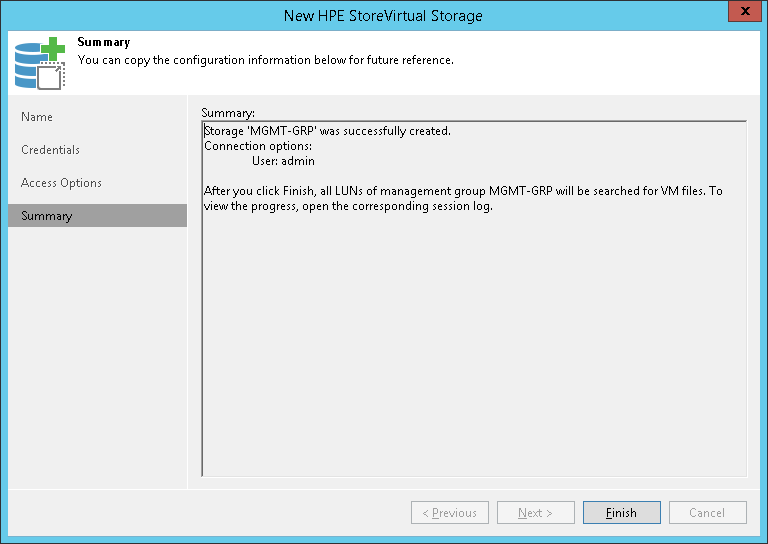 Step 5. Finish Working with Wizard