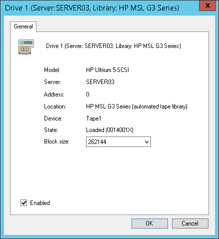 Working with Drives