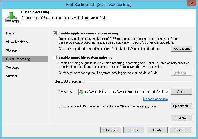 Restoring a Database To Current State
