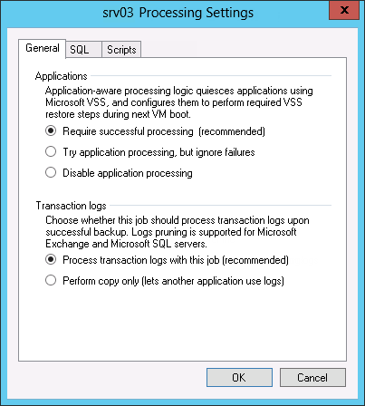 Restoring a Database To Current State