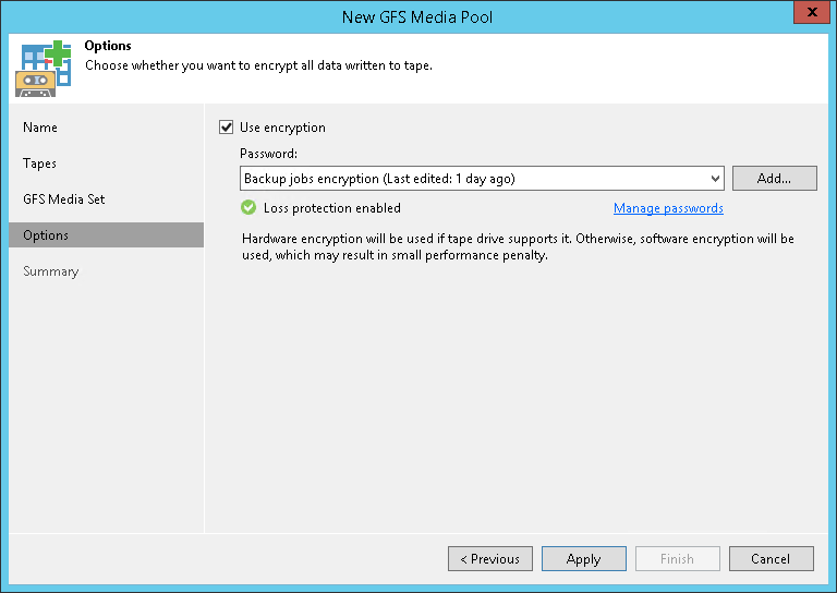 Step 6. Add Optional Media Pool Settings