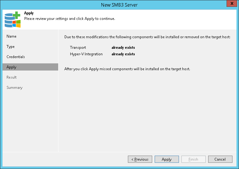 Step 5. Review Components