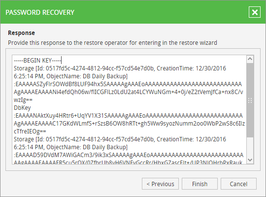 Step 2. Process Request in Veeam Backup Enterprise Manager