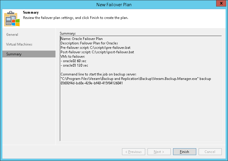 Step 6. Review Summary and Finish Working with Wizard