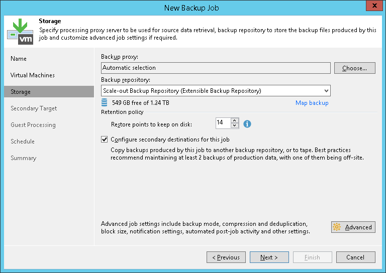 Configuring Backup from Snapshots on Secondary Storage Arrays (NetApp and Nimble)