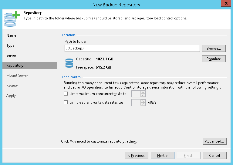 Per-VM Backup Files