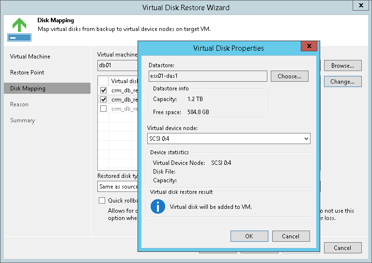 Step 4. Select Virtual Hard Disks to Restore