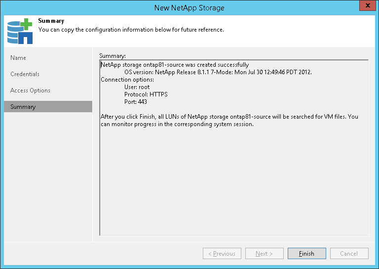 Step 5. Finish Working with Wizard