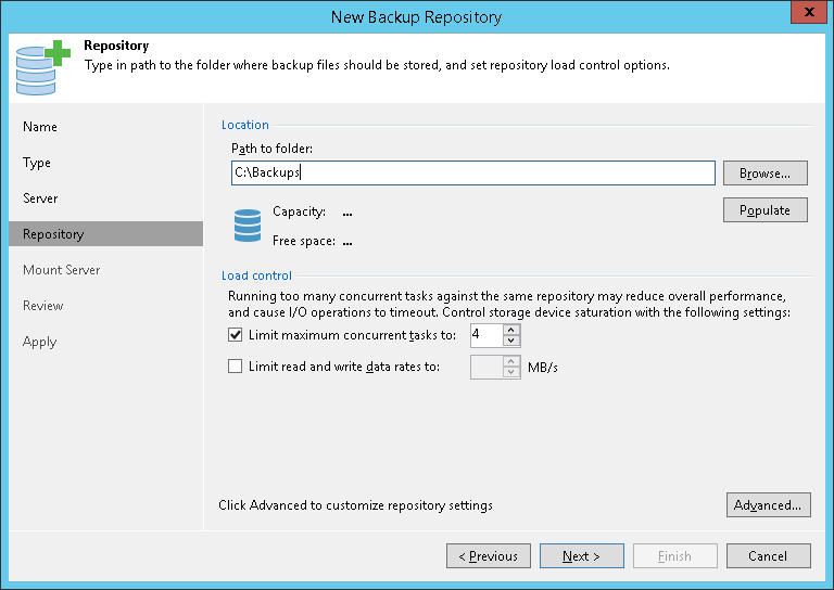 Limitation of Concurrent Tasks