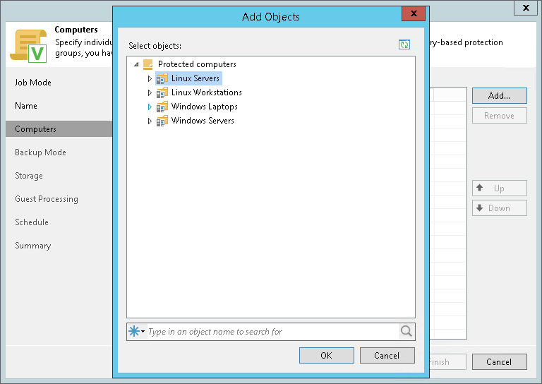 Step 4. Select Computers to Back Up