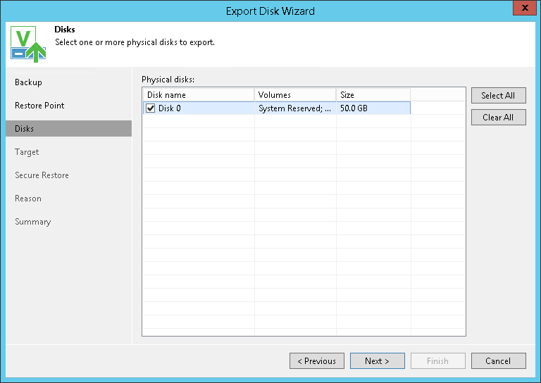 Step 4. Select Disks