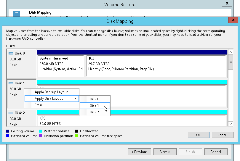 Step 4. Map Restored Disks