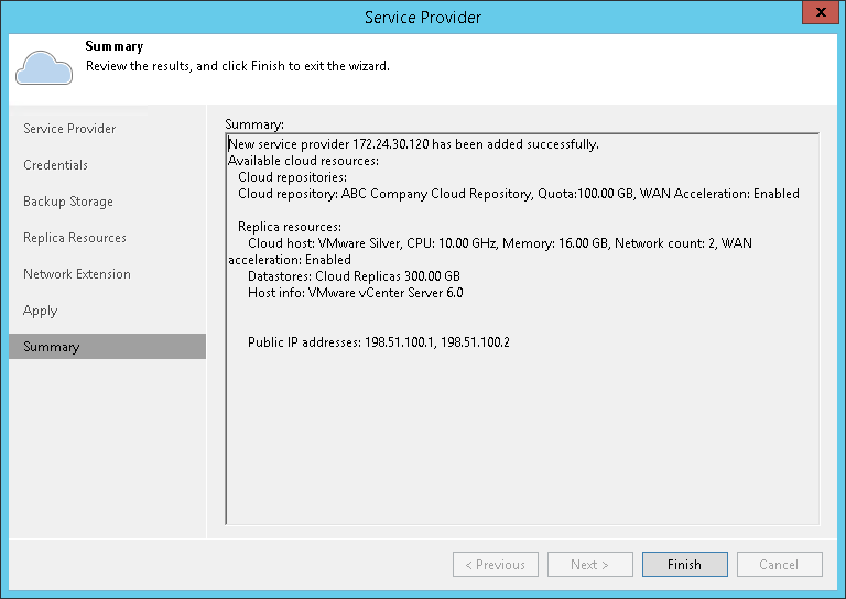 Step 8. Finish Working with Wizard