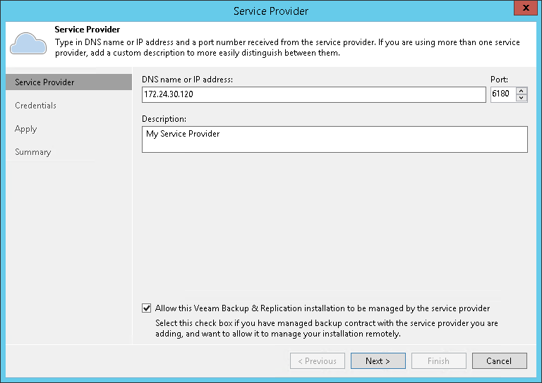 Step 2. Specify Cloud Gateway Settings