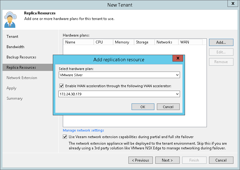Configuring Target WAN Accelerators