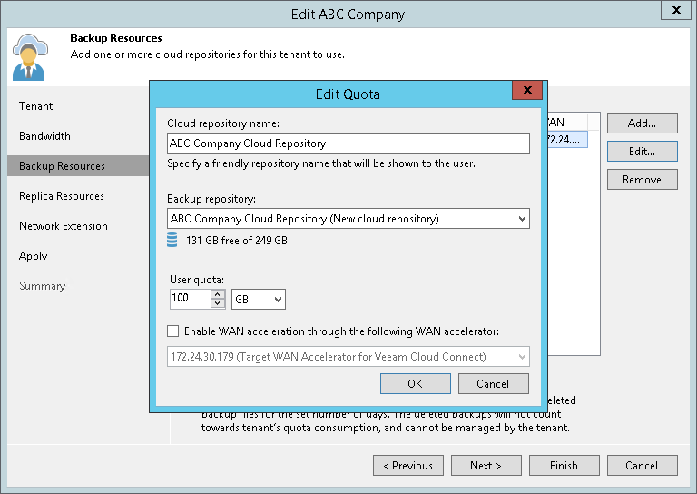 Moving Tenant Backups to Another Cloud Repository