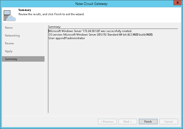 Step 6. Finish Working with Wizard