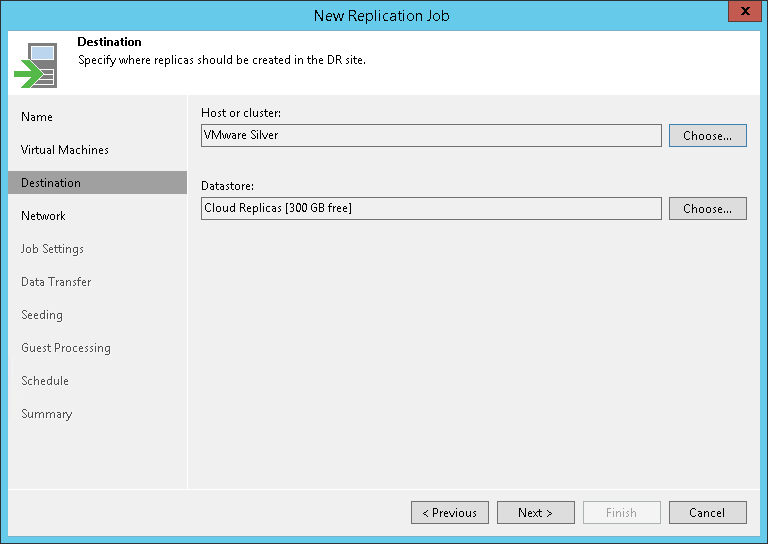 Creating Replication Jobs