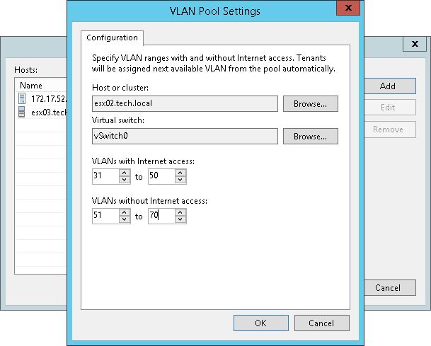 Managing VLANs