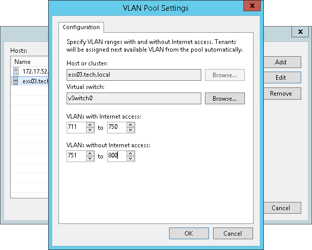 Managing VLANs
