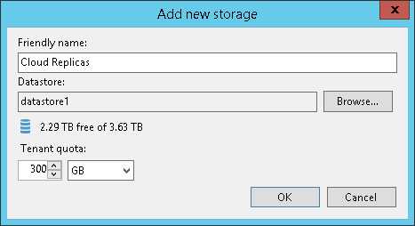 Step 4. Specify Storage Settings