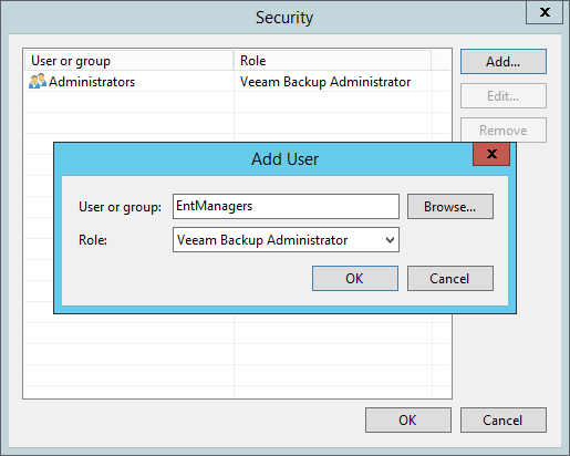 Veeam Backup & Replication Server Roles 