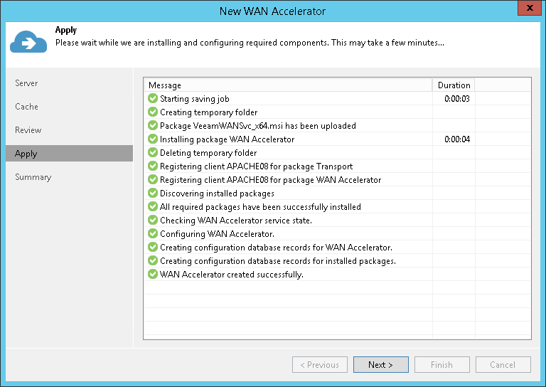 Step 5. Finish Working with Wizard
