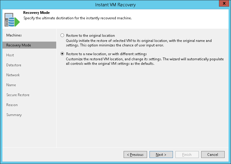 Step 4. Select Recovery Mode