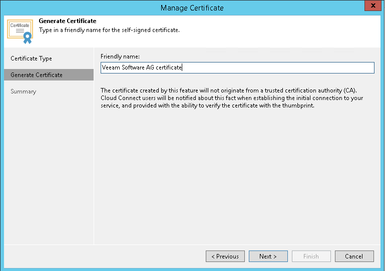 Generating Self-Signed Certificates