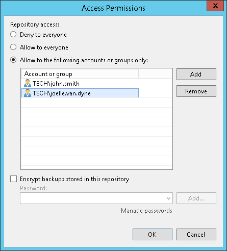 Granting Access to Repositories