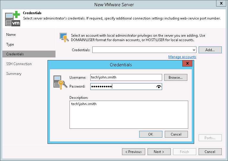 Step 2. Add Virtual Infrastructure Servers