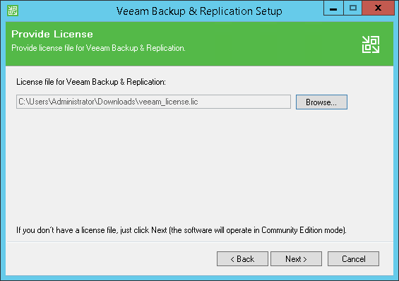Step 1. Install Veeam Backup & Replication
