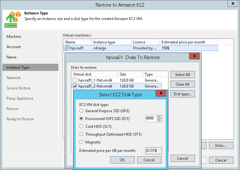 Step 5. Specify Instance Type