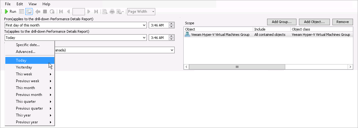 Define Time Intervals
