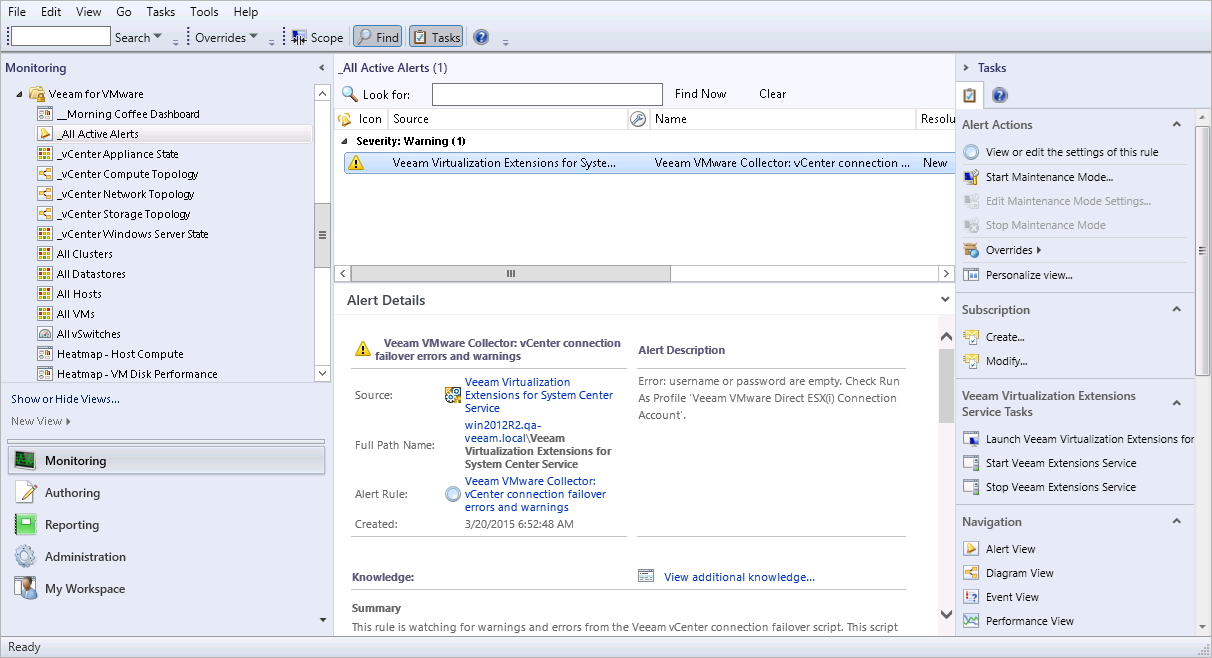 Configure Run As Account