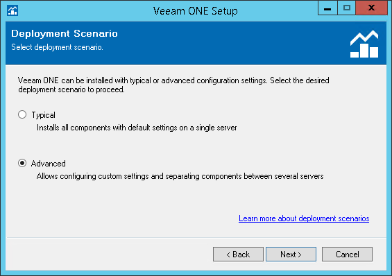 Choose Setup Type