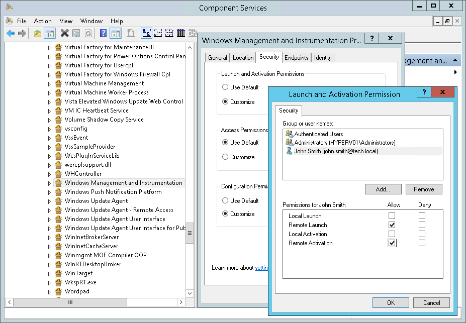 Remote Access to WMI