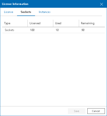 Viewing License Information