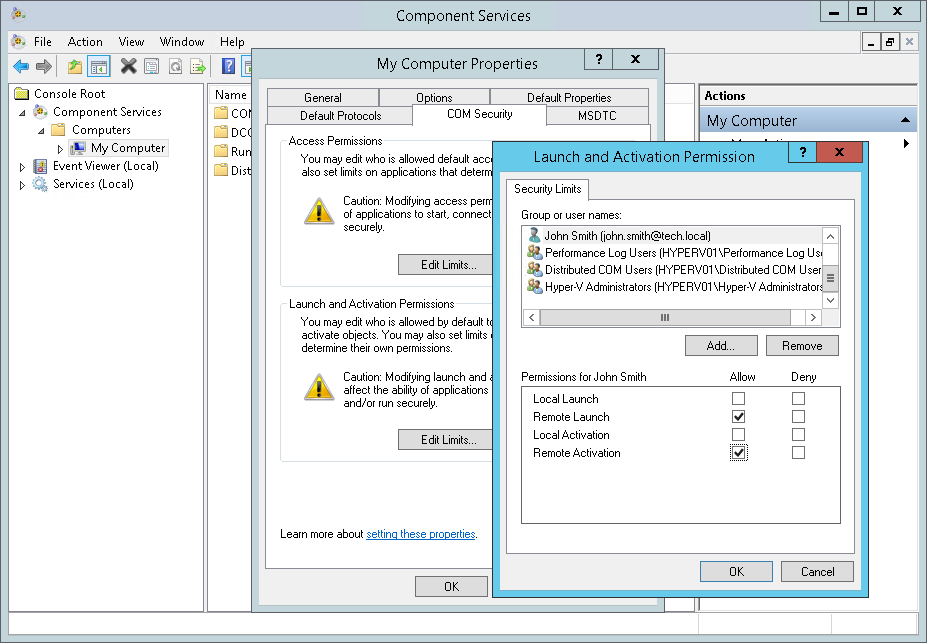 Remote Access to WMI