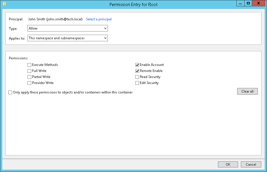 Remote Access to WMI